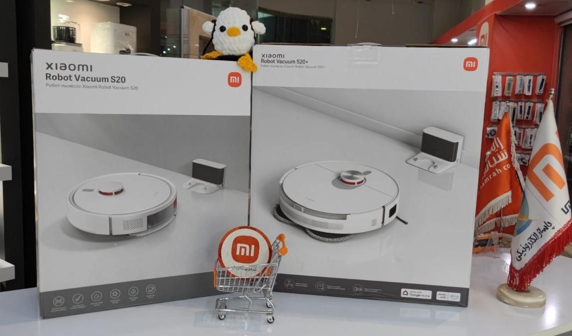 جارو رباتیک و s20 plus  Xiaomi|جاروبرقی، جارو شارژی، بخارشو|قم, شهید رجایی|دیوار