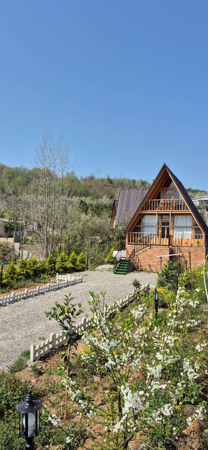 اجااجاره کلبه چوبی جکوزی دار|اجارهٔ کوتاه‌مدت ویلا و باغ|شیرگاه, |دیوار