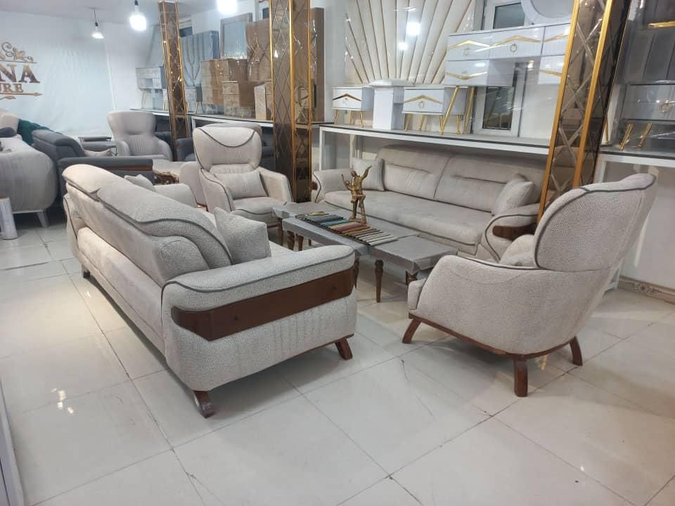 مبل و مبلمان ۸نفره تخت خواب شو|مبلمان خانگی و میز عسلی|الیگودرز, |دیوار