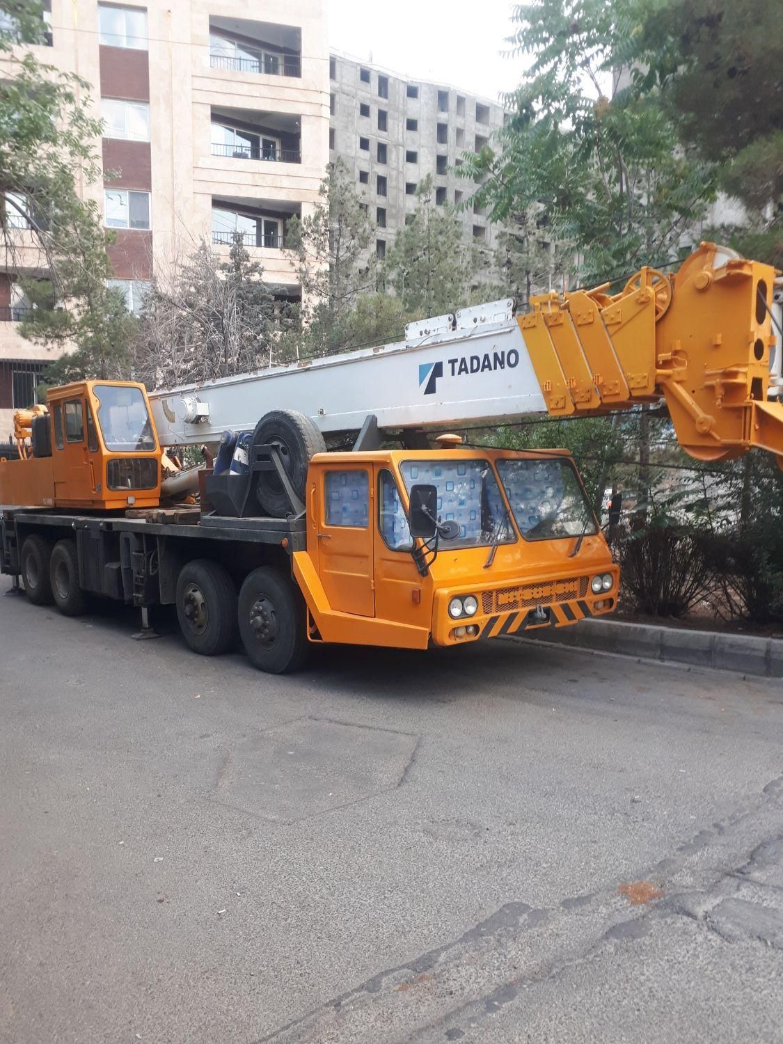 اجاره جرثقیل سبک وسنگین شبانه روزی|خدمات حمل و نقل|تهران, جردن|دیوار