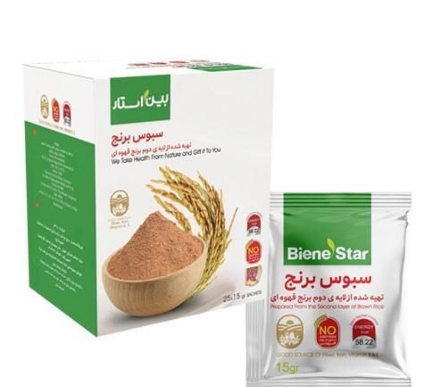 سبوس برنج قهوه ای بین استار|خوردنی و آشامیدنی|اصفهان, شاهزید|دیوار
