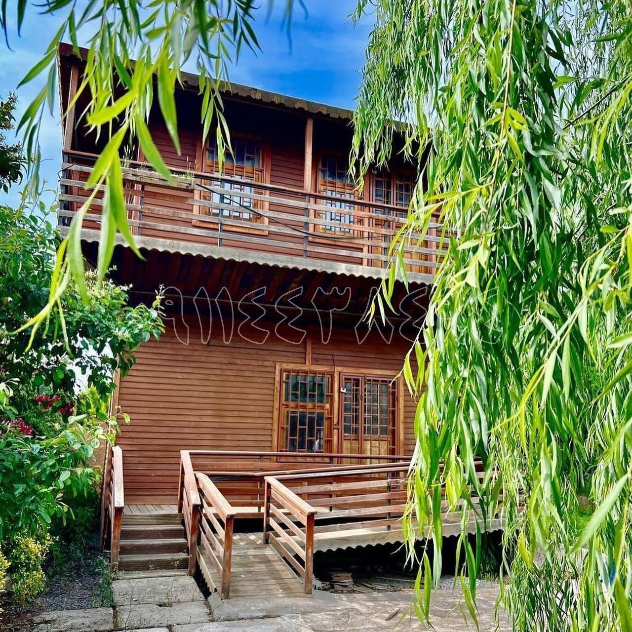 باغچه ویلا روستایی400متری با کلبه چوبی دوبلکس|فروش خانه و ویلا|نور, |دیوار