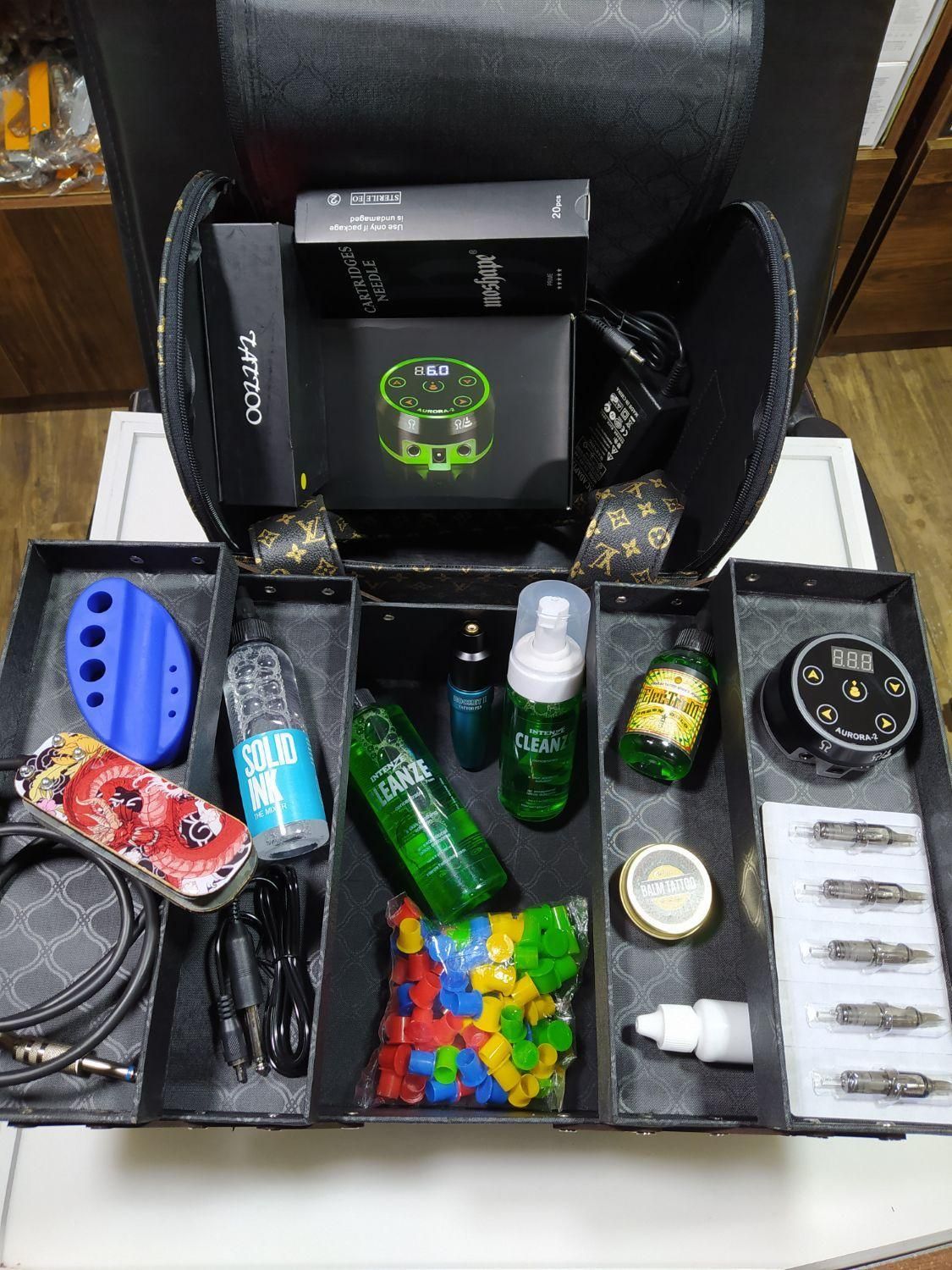 پکیج کامل دستگاه تاتو پن بدن/آموزش/وسایل/پک راکت|آرایشی، بهداشتی، درمانی|تهران, فردوسی|دیوار