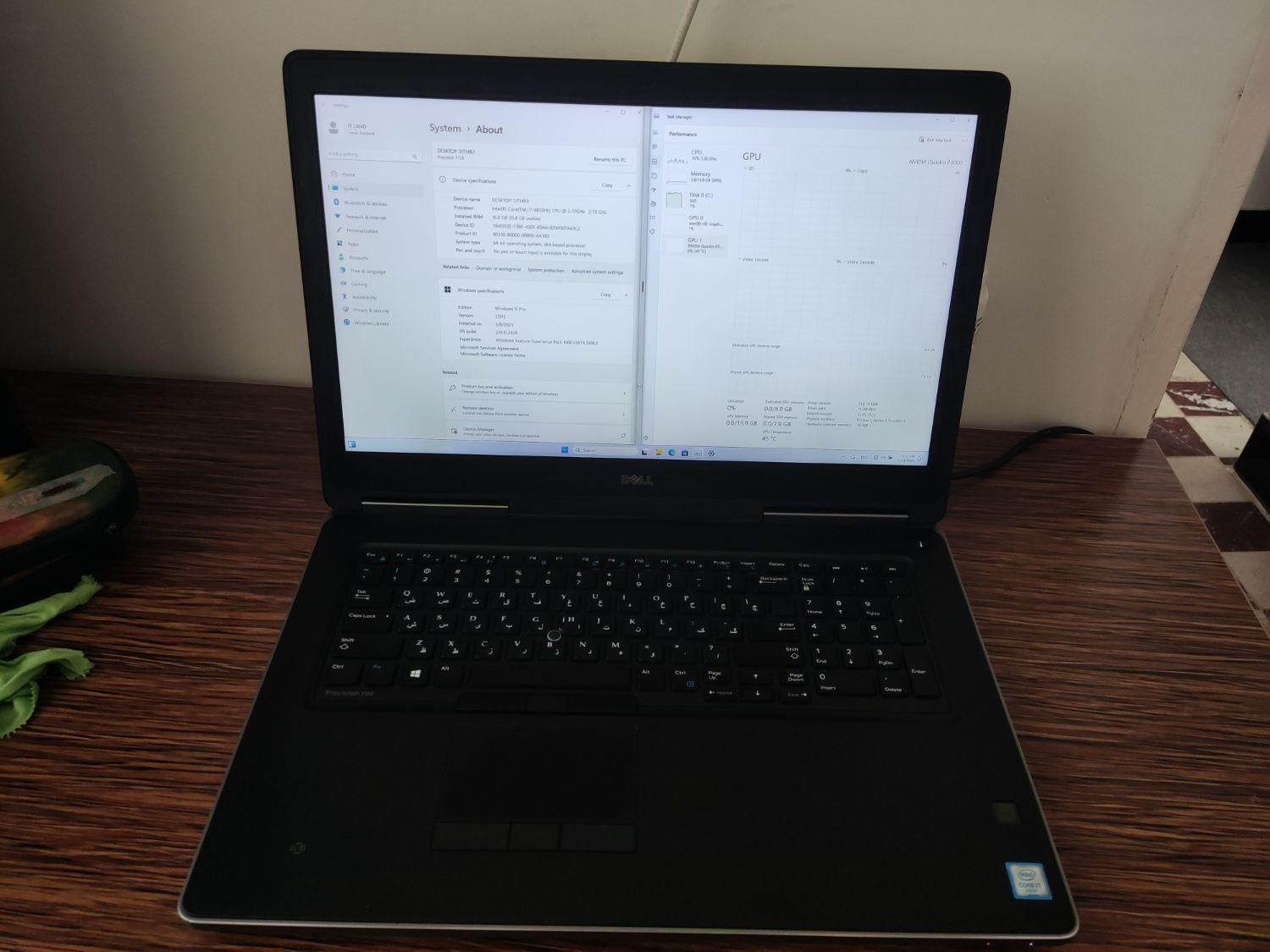 لپ‌تاپ قدرتمند Dell مدل Precision 7720|رایانه همراه|سنندج, |دیوار