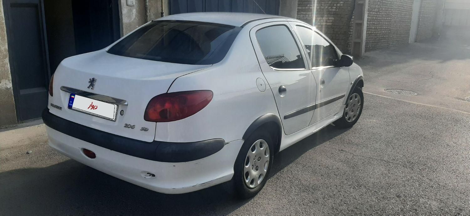 پژو 206 SD V8، مدل ۱۳۹۴|خودرو سواری و وانت|اصفهان, خلجا|دیوار