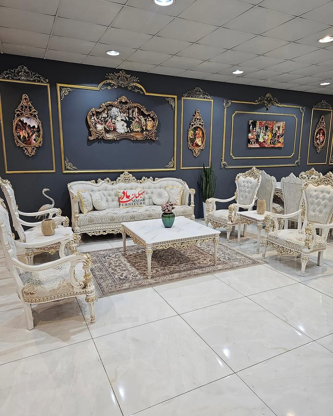 مبل،مبلمان کلاسیک مدل هلنا ۱۴۰۴|مبلمان خانگی و میز عسلی|شیراز, رکن‌آباد|دیوار