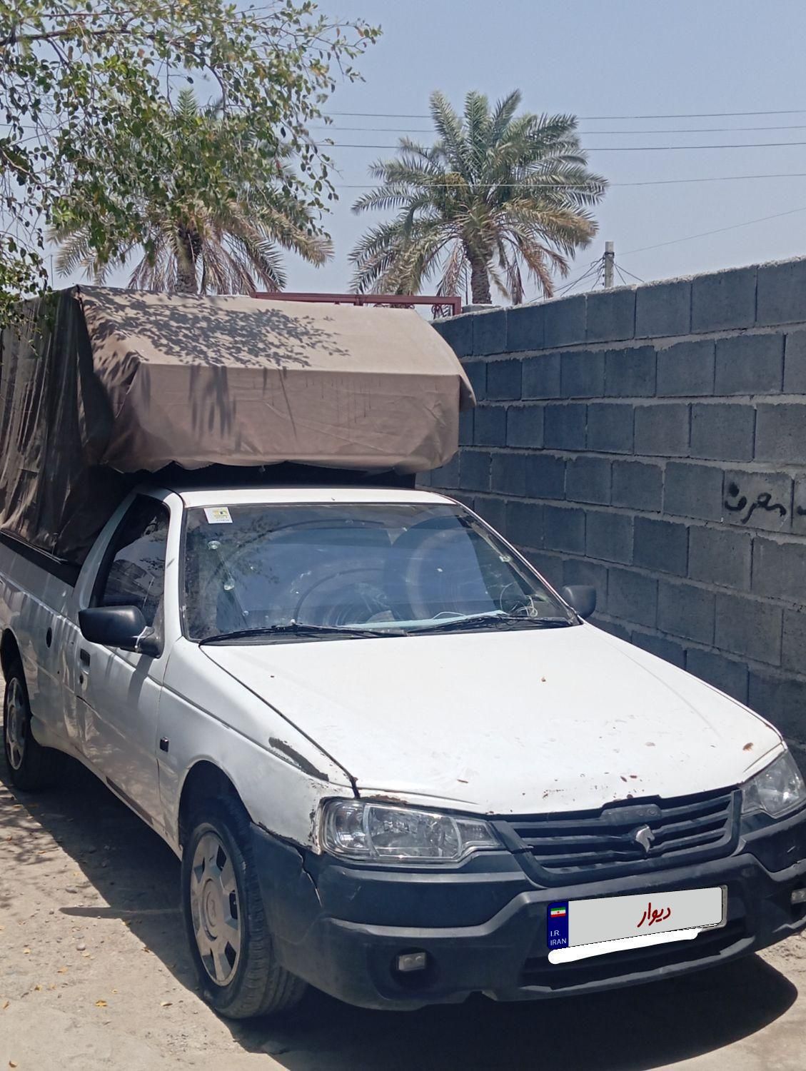 وانت آریسان دوگانه سوز، مدل ۱۳۹۵|خودرو سواری و وانت|میناب, |دیوار