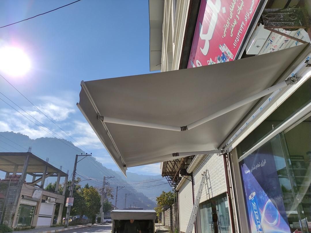 سایبان برقی و دستی برای پارکینگ ماشین و مغازه|خدمات پیشه و مهارت|نشتارود, |دیوار