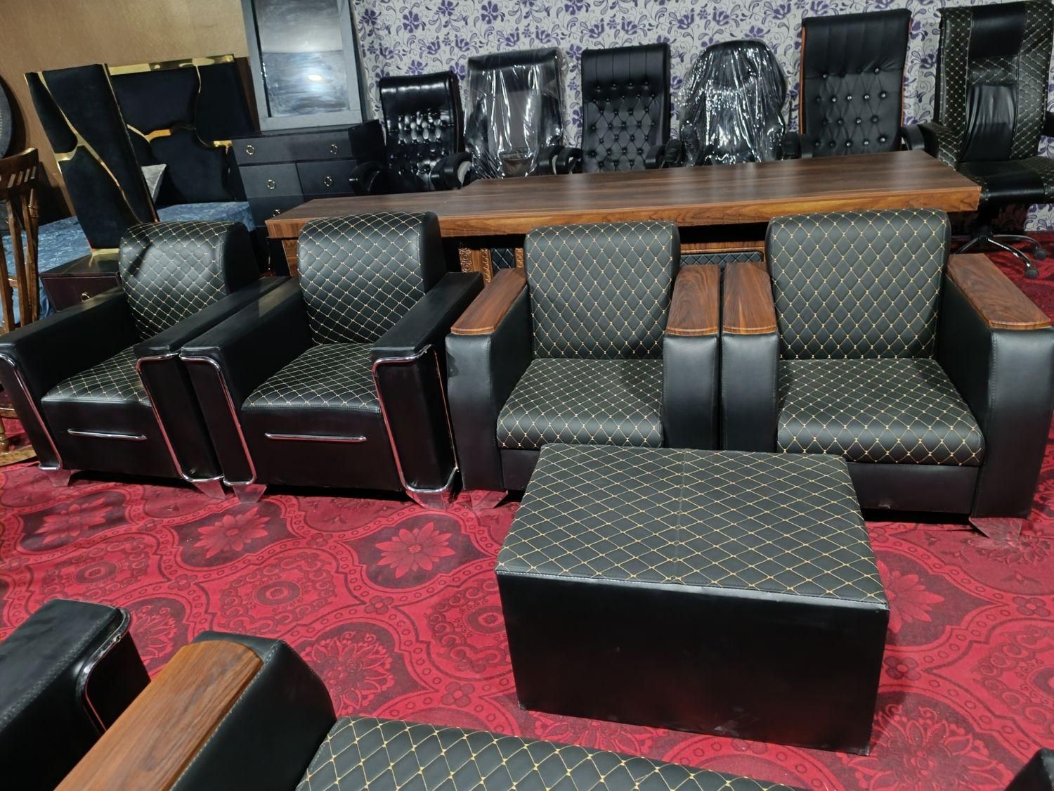 مبلمان اداری نیم ست|مبلمان اداری|کاشان, |دیوار