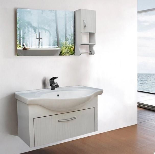 *روشویی کابینتی پی وی سی ضد آب*|لوازم سرویس بهداشتی|شهرکرد, |دیوار