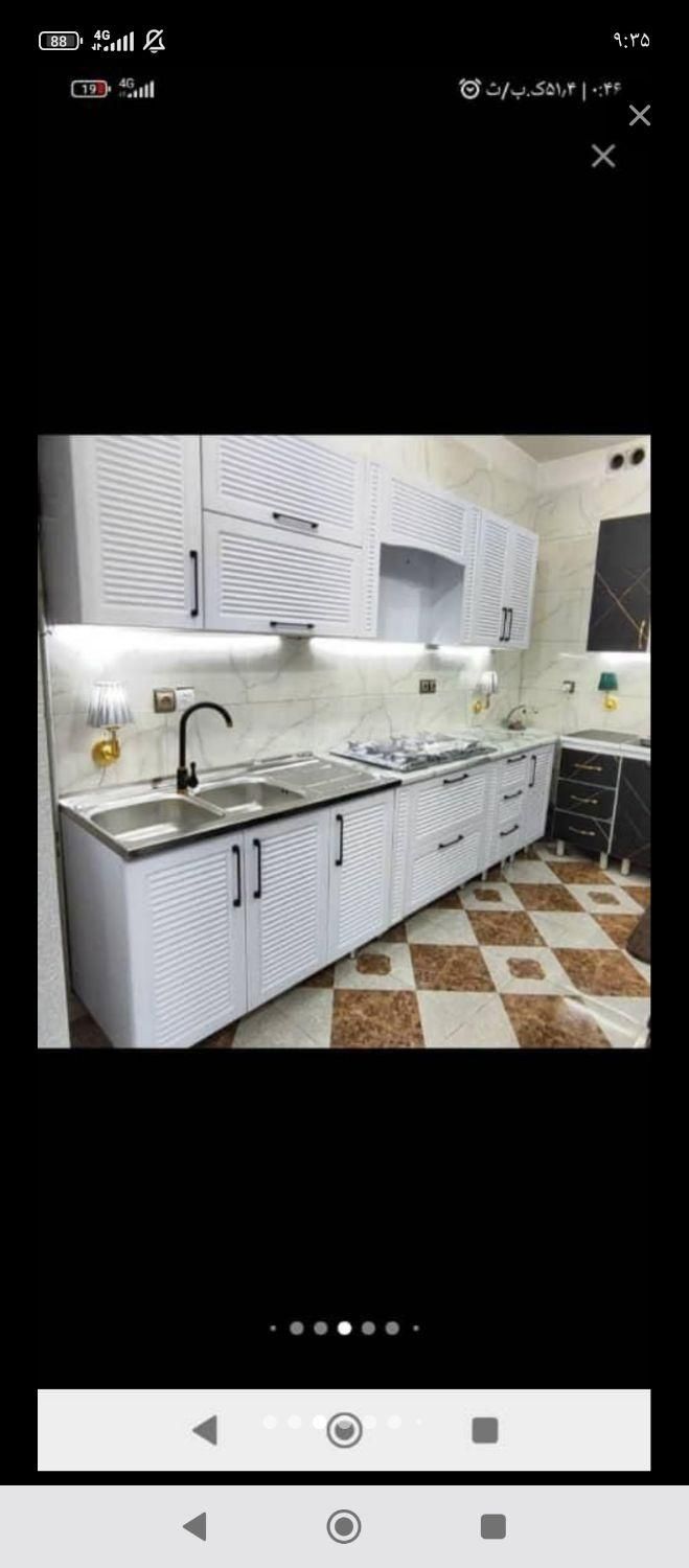 کابینت نوکلاسیک وکیوم ساخته صفر تا 100 آشپز کنگان|مصالح و تجهیزات ساختمان|بندر کنگان, |دیوار