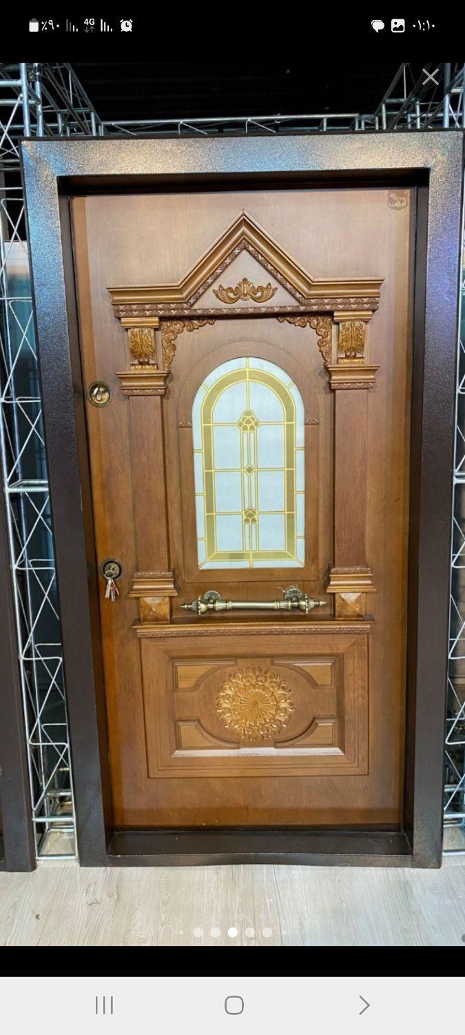 درب ضدسرقت درب اتاق با چهارچوب|مصالح و تجهیزات ساختمان|رضوانشهر, |دیوار