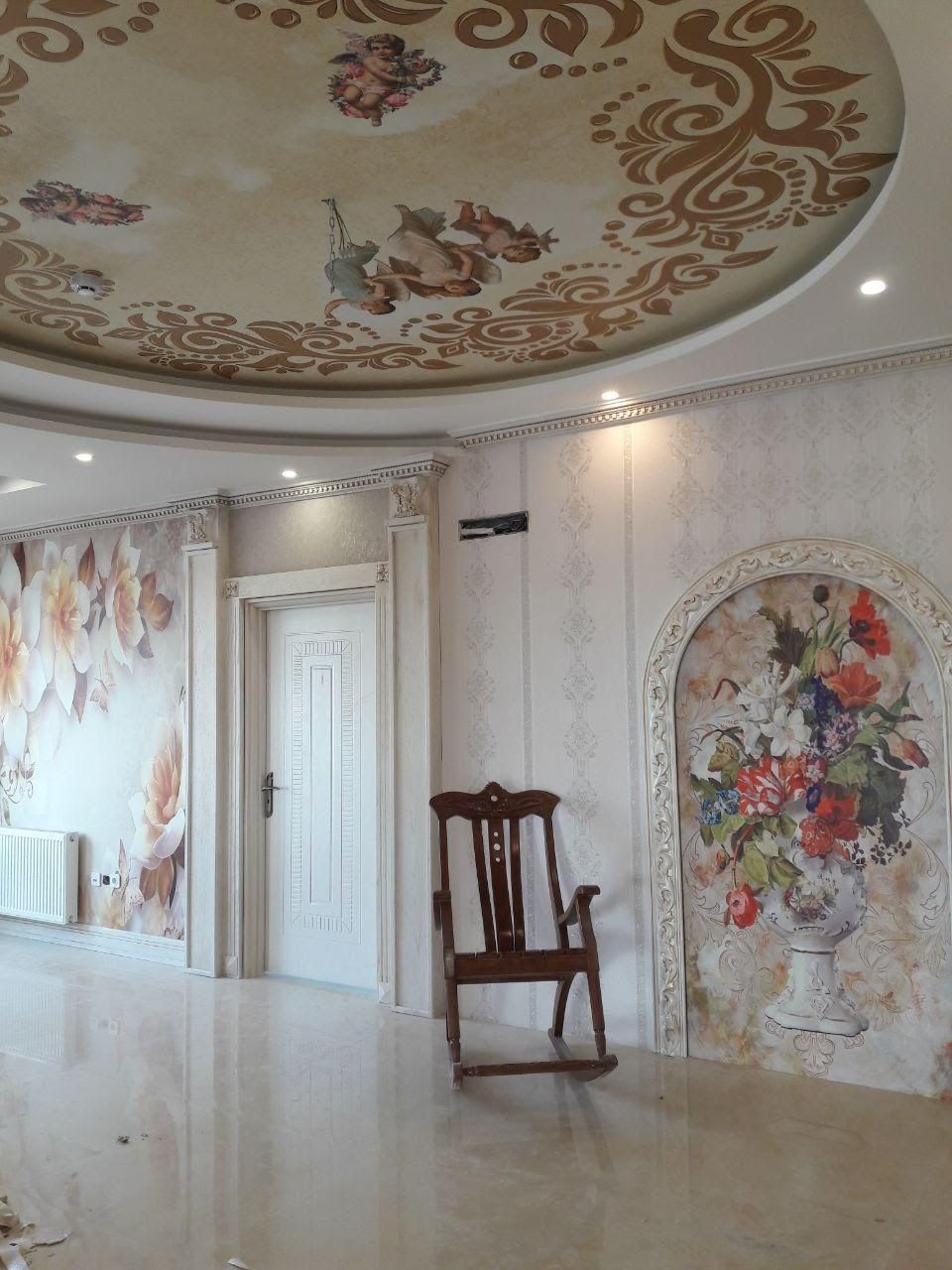 کاغذدیواری خارجی قابل شست شو پوسترسه بعدی نصب فروش|مصالح و تجهیزات ساختمان|مشهد, شهرک رازی (شهرک غرب)|دیوار