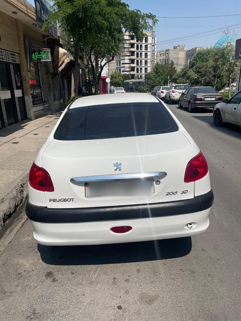 پژو 206 SD V8، مدل ۱۳۸۸|خودرو سواری و وانت|مشهد, شهرک لشکر|دیوار