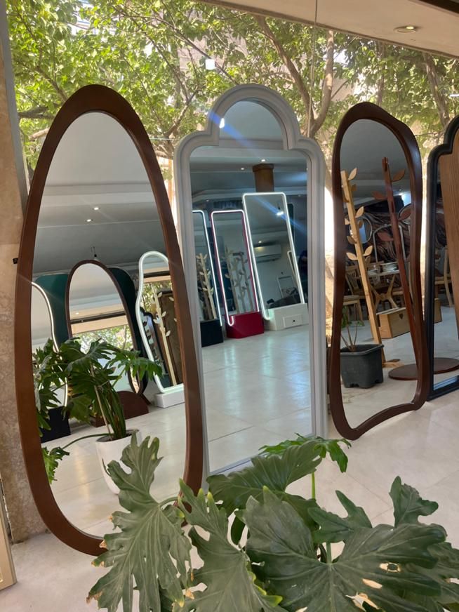 اینه قدی چوبی و دفرمه|آینه|فردیس, فردیس|دیوار