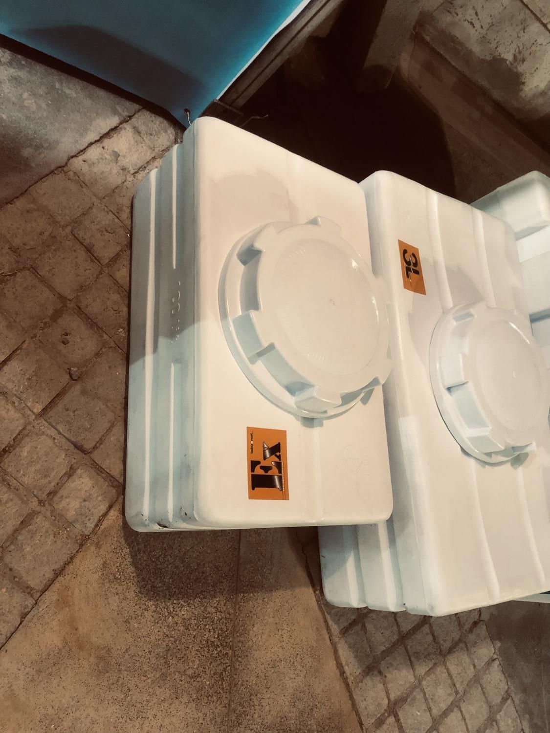 مخزن ایستاده ٢٠٠ لیتری منبع ضدجلبک|مصالح و تجهیزات ساختمان|رشت, نخودچر|دیوار