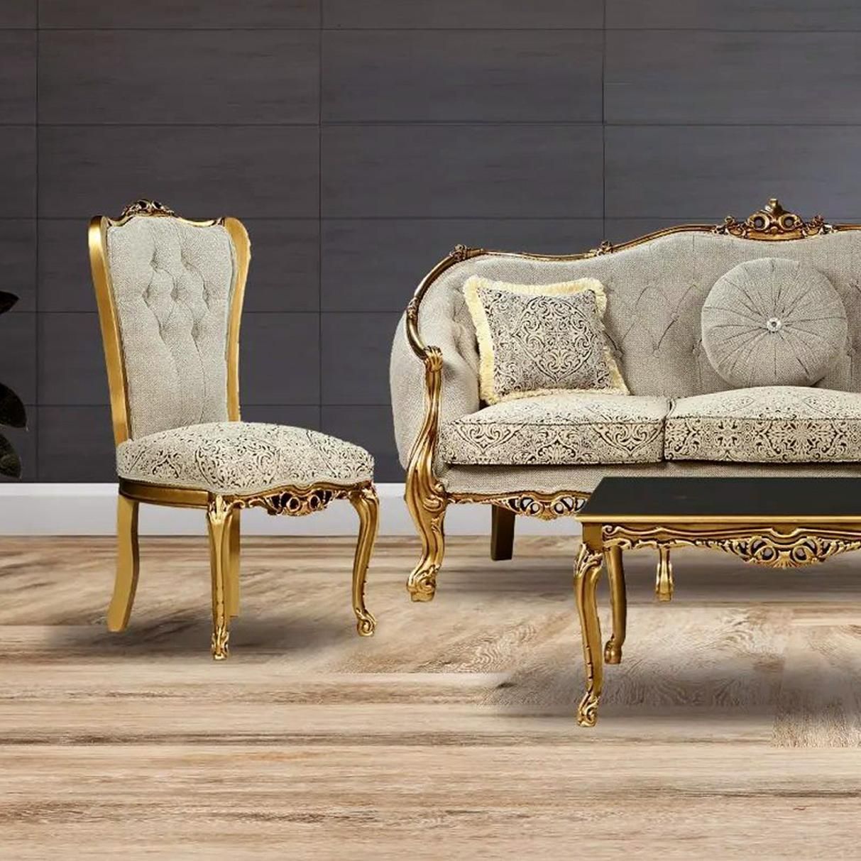 مبل استیل مبلمان کلاسیک راحتی زمرد سلطنتی|مبلمان خانگی و میز عسلی|کرج, اصفهانیها|دیوار