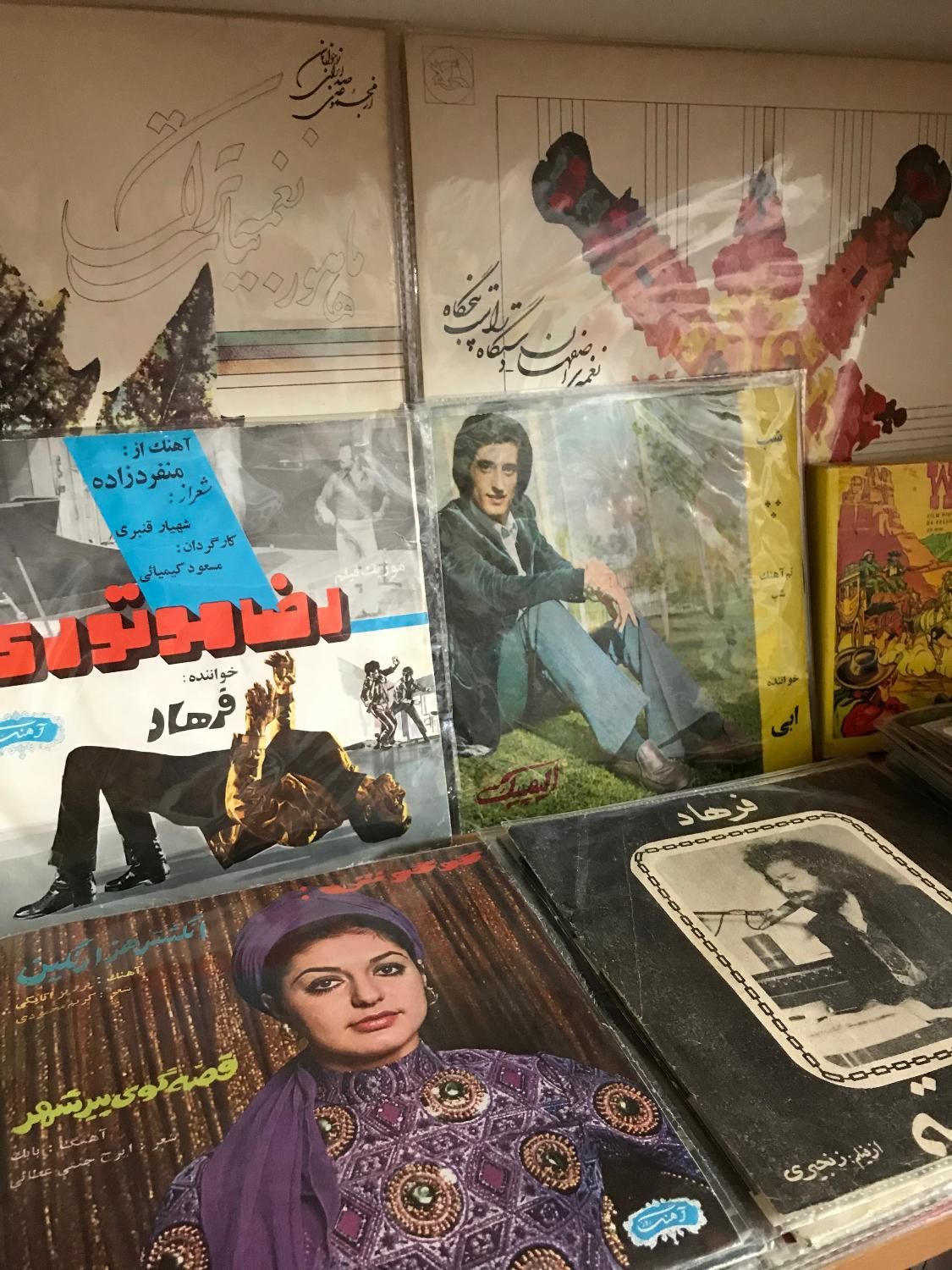 خرید و فروش صفحه گرامافون سنگی صفحه گرام کاست ریل|کلکسیون و سرگرمی|تهران, پاسداران|دیوار