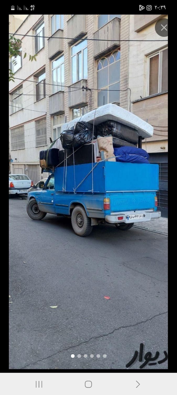 حمل بار اسباب کشی باربری اثاثیه منزل کارگر نیسان|خدمات حمل و نقل|ایلام, |دیوار