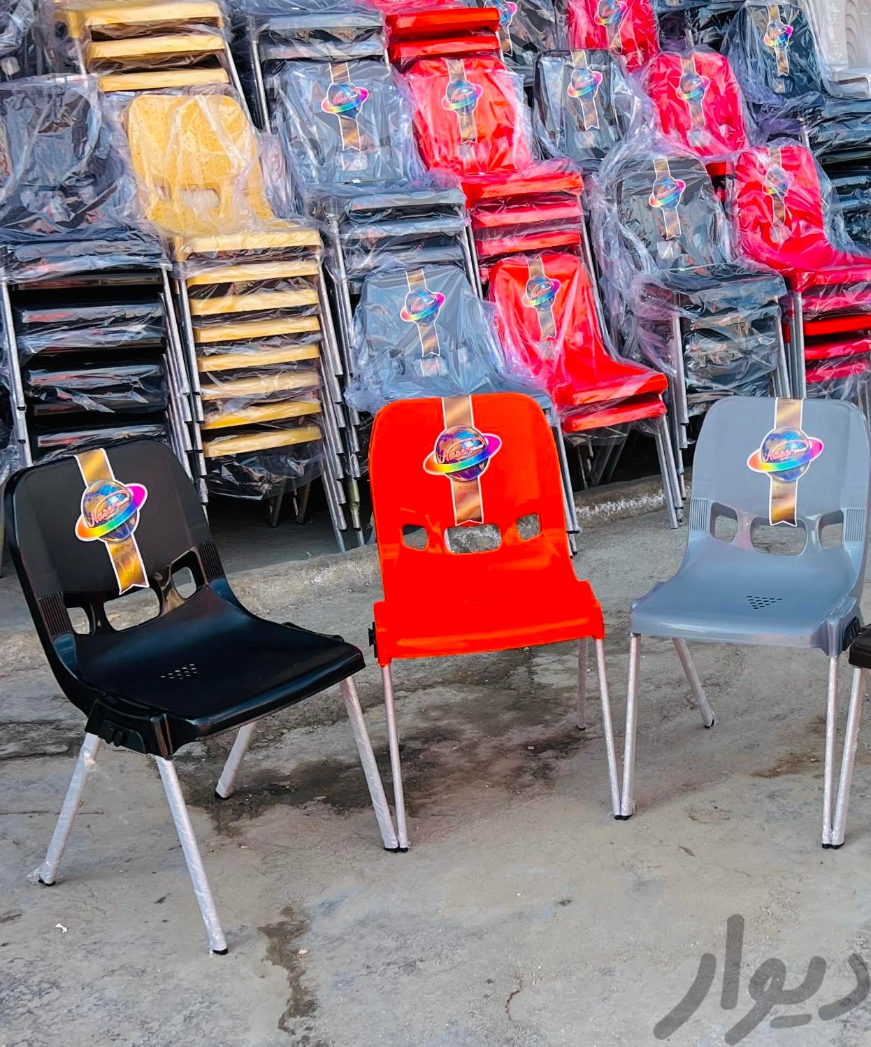 صندلی پلاستیکی باغی غذاخوری نهارخوری۲۹(کارخانه )|صندلی و نیمکت|تهران, یافت‌آباد|دیوار