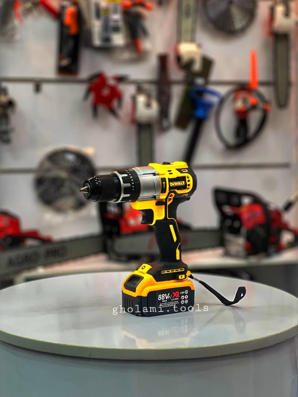 دریل شارژی برقی بتن کن اینورتر Dewalt شیلنگ|ابزارآلات|رشت, دیلمان|دیوار
