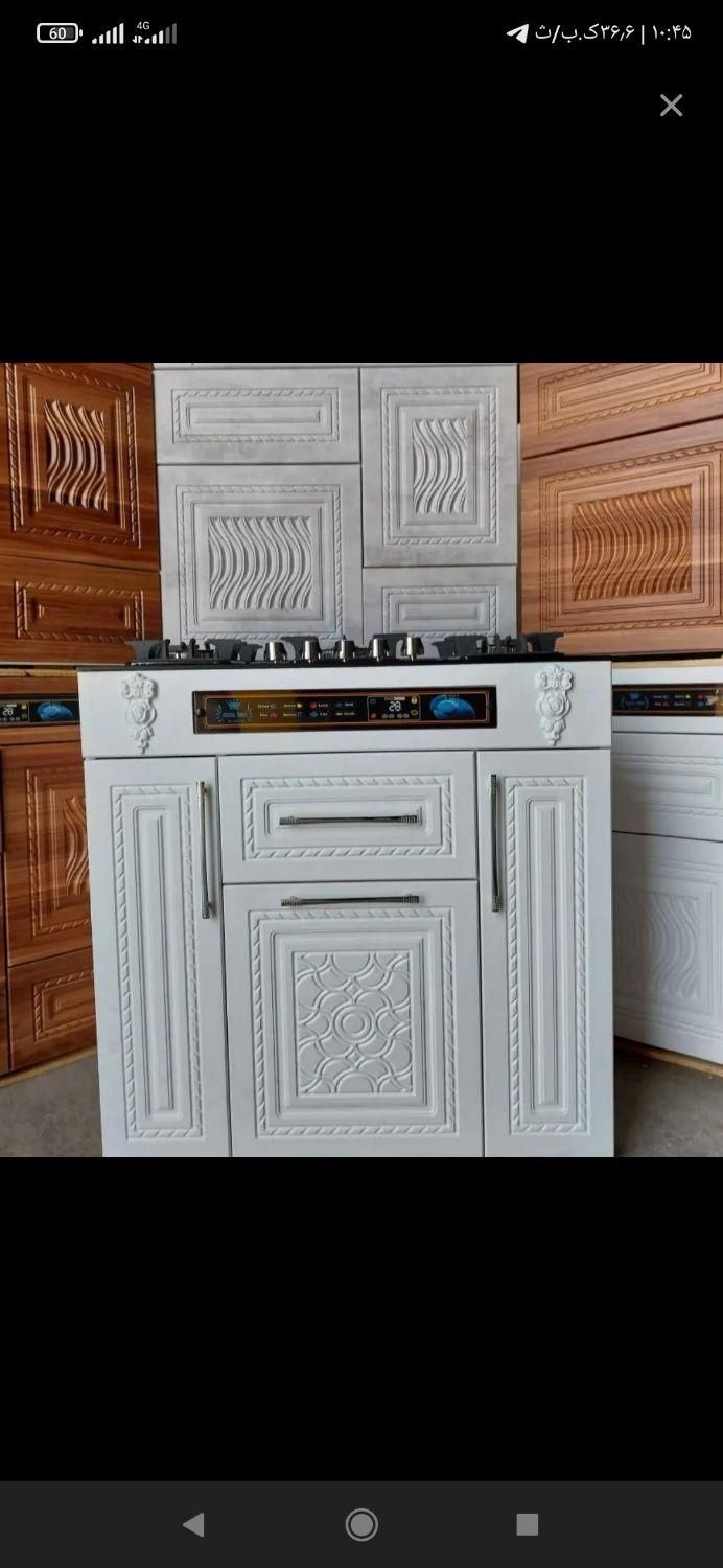 گاز فلزی و چوبی طرح جدید 2025|اجاق گاز و لوازم برقی پختوپز|بوشهر, |دیوار