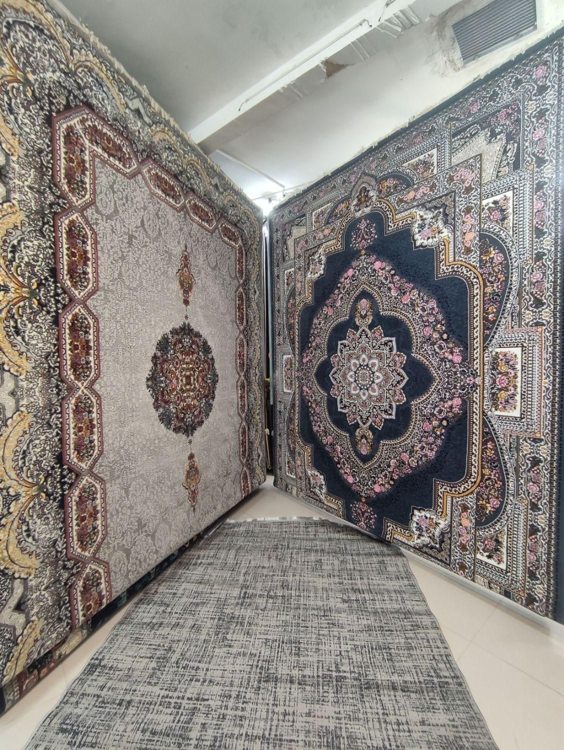 فرش طرح اطلسی توسی دودی سایز۶و۹و۱۲متری|فرش|مشهد, ایثارگران|دیوار