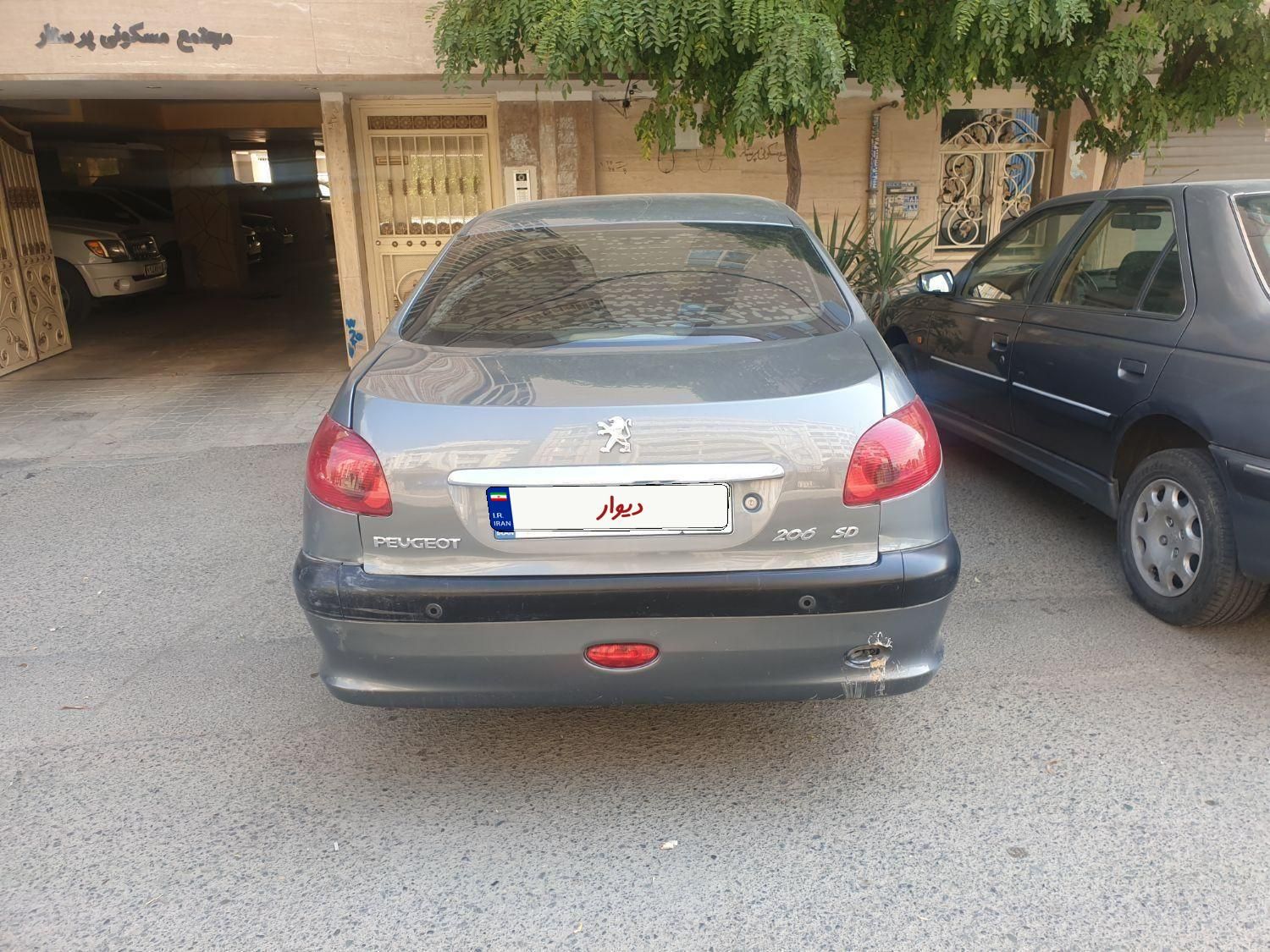پژو 206 SD V8، مدل ۱۳۹۷|خودرو سواری و وانت|کرج, باغستان|دیوار