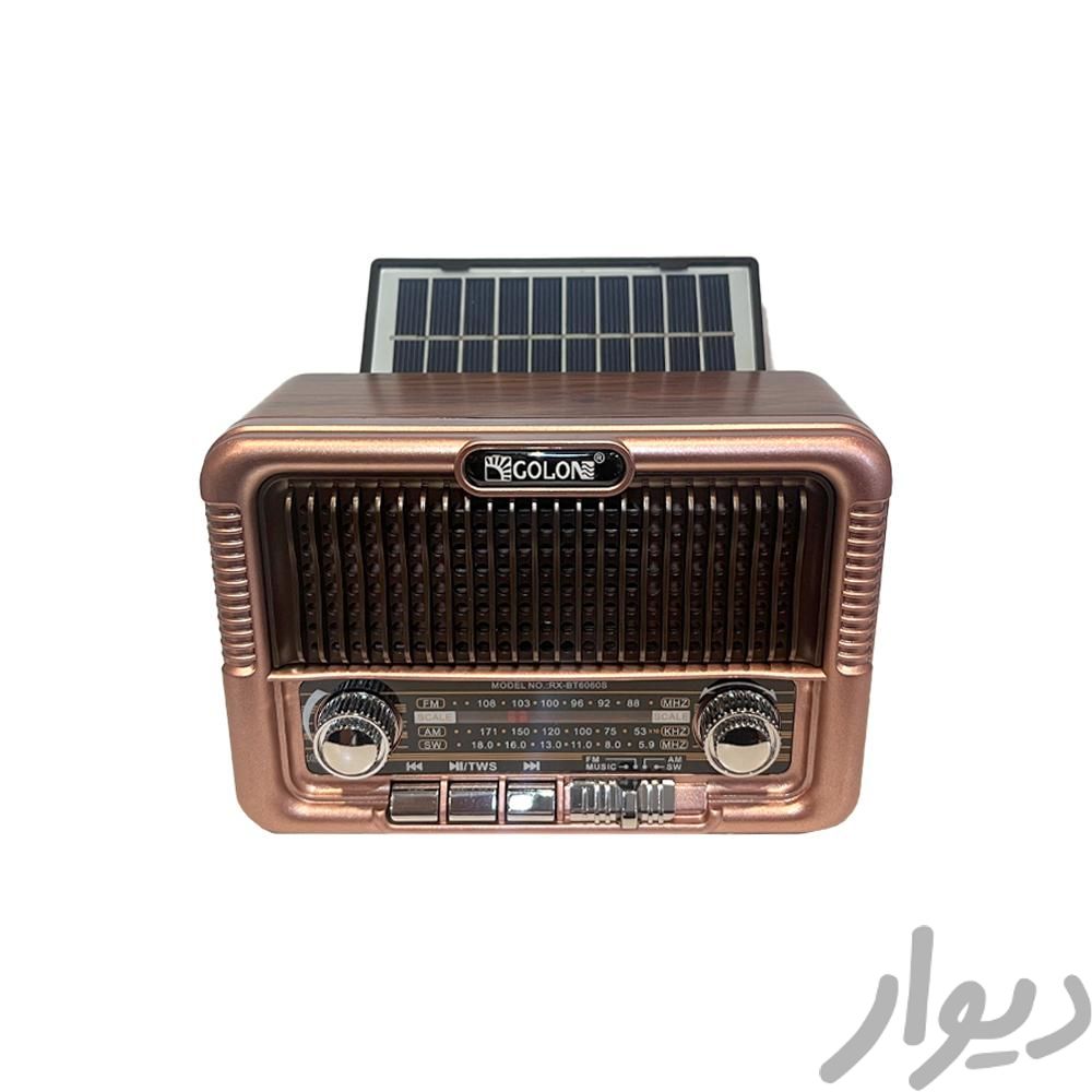 رادیو بلوتوثی گولون مدل RX-BT6060S|پخش‌کننده همراه|اصفهان, هشت بهشت|دیوار