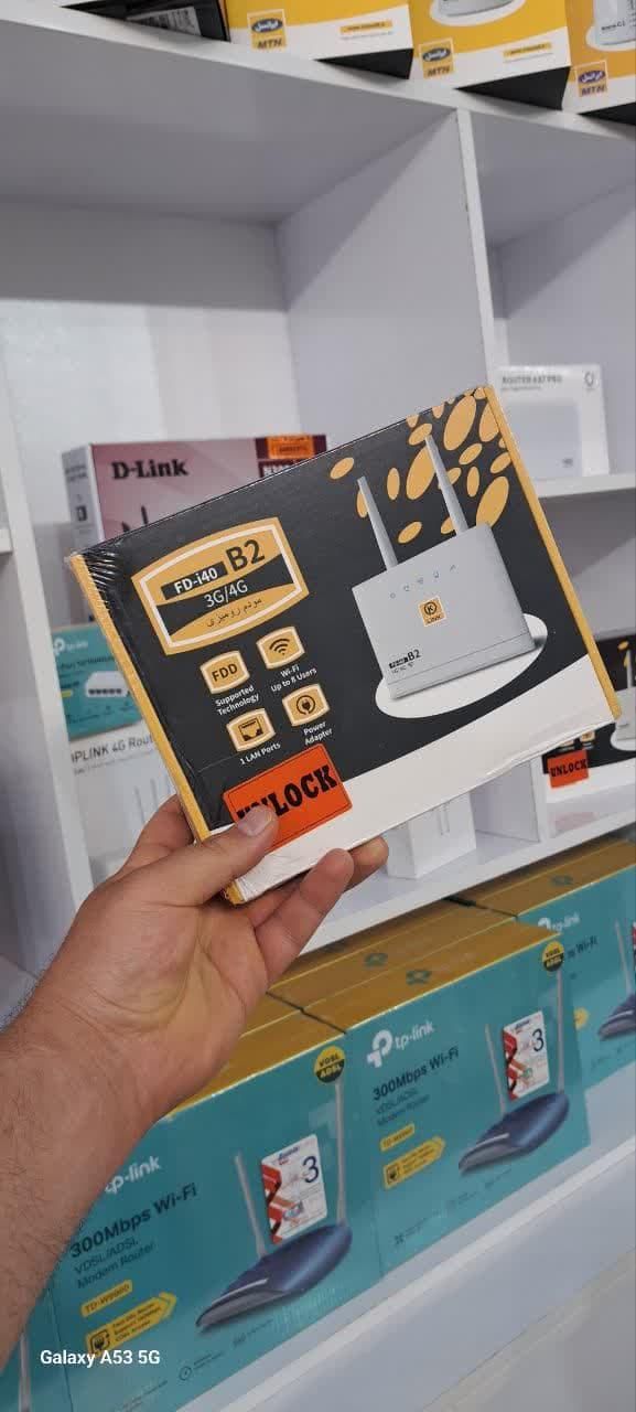 مودم انتقال تصویر و کارتخوان 4G نصب آسان|مودم و تجهیزات شبکه|اصفهان, عطار نیشابوری|دیوار