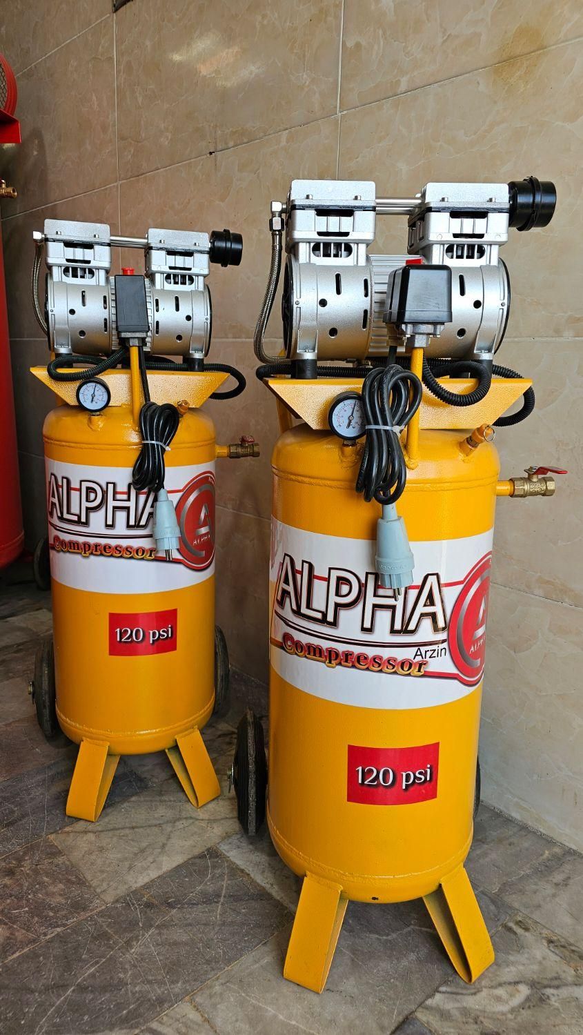 پمپ باد و کمپرسور ۷۵۰ وات( کم صدا )سایلنت|ماشینآلات صنعتی|تهران, دولتخواه جنوبی|دیوار