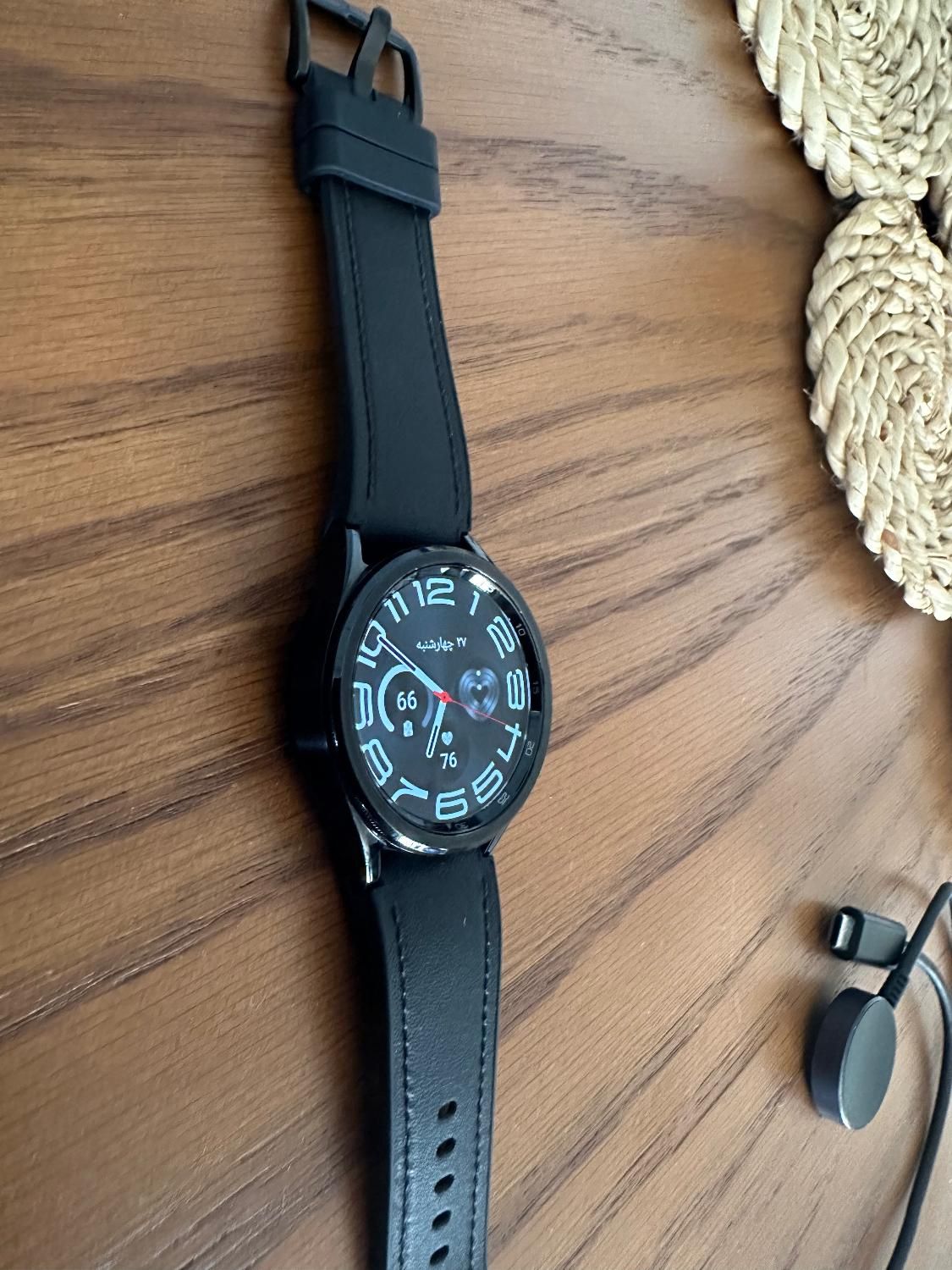 ساعت هوشمند سامسونگ مدل Galaxy Watch6 Classic 43mm|ساعت|نور, |دیوار