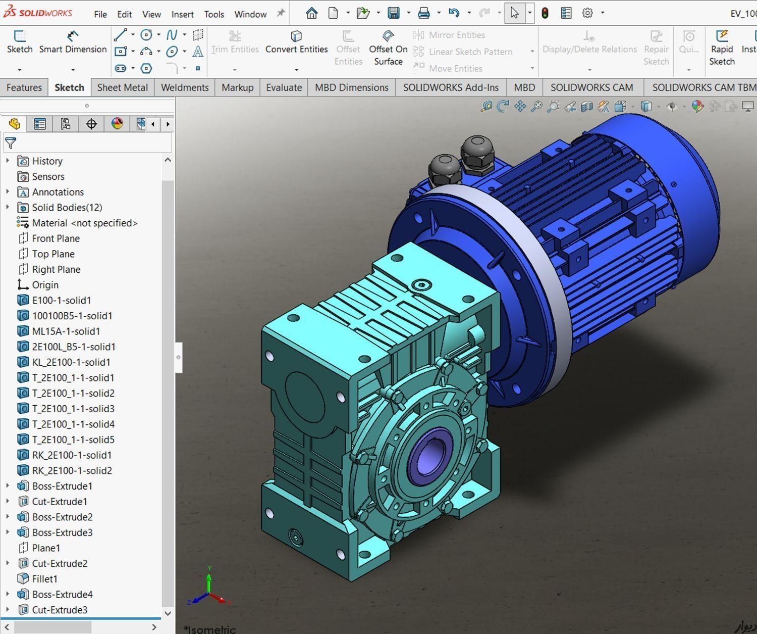 تدریس و پروژه اتوکد AutoCAD سالیدورک solidworks|خدمات آموزشی|تهران, اکباتان|دیوار