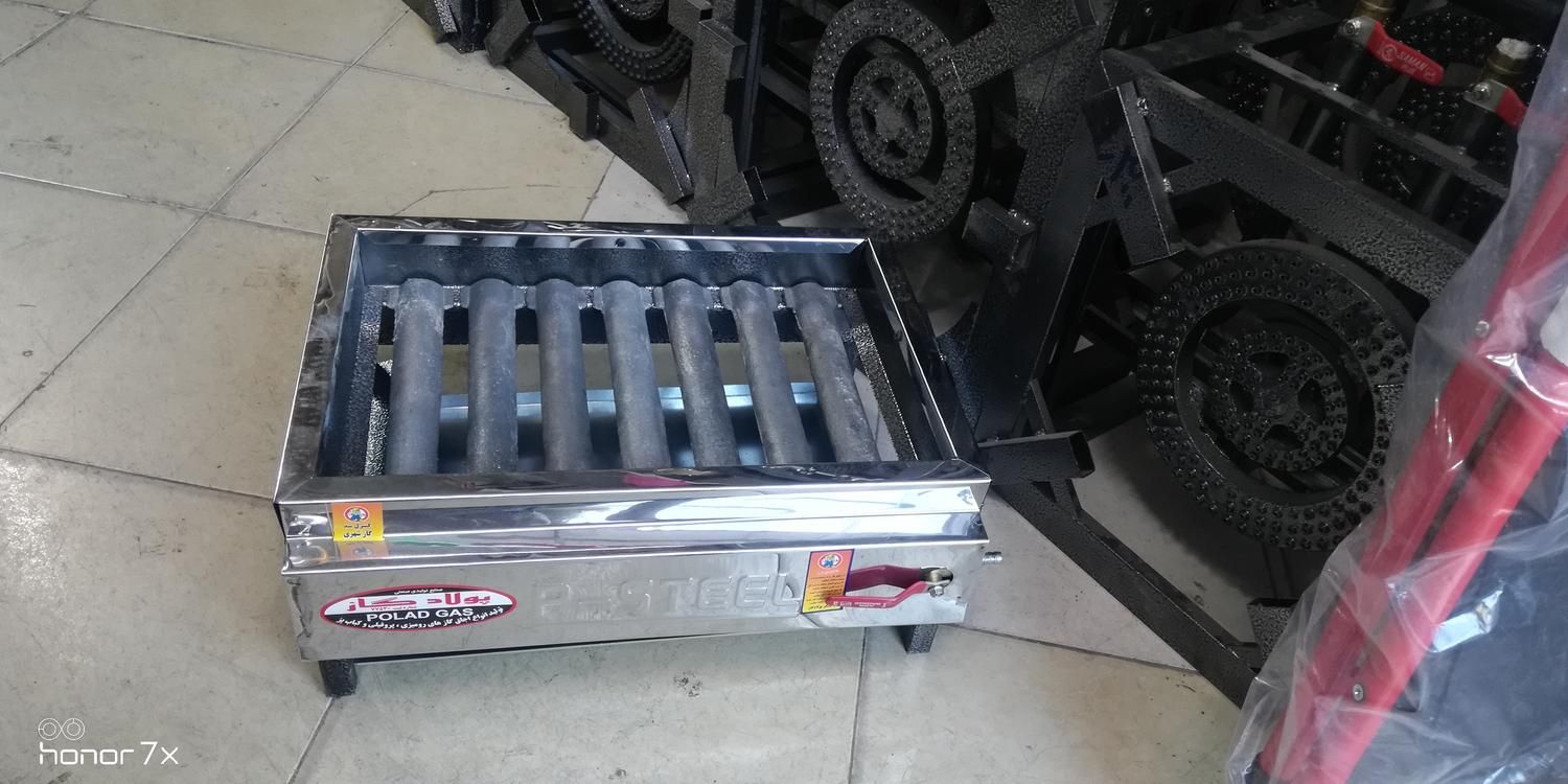 کباب پز گازی منقل گازی کبابپز باربیکیو باربیکو|اجاق گاز و لوازم برقی پخت‌وپز|مشهد, پنجتن|دیوار