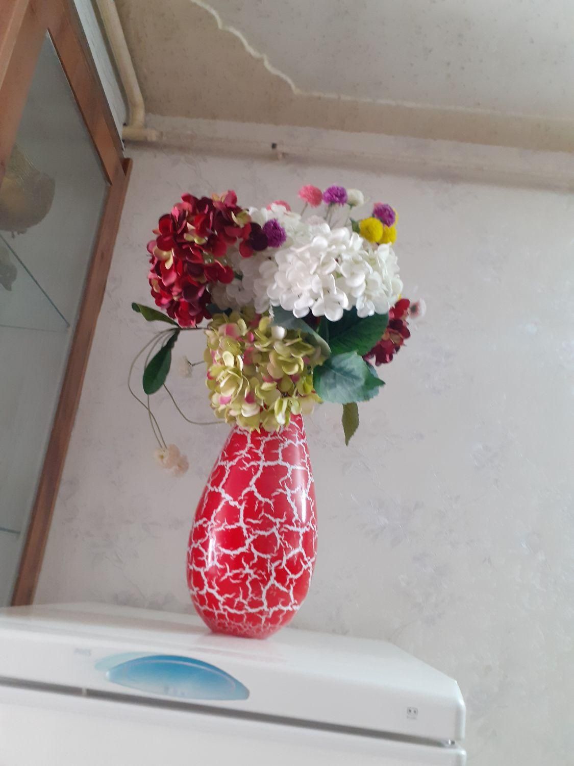 گل وگلدان سرامیکی|گل مصنوعی|کرمانشاه, |دیوار
