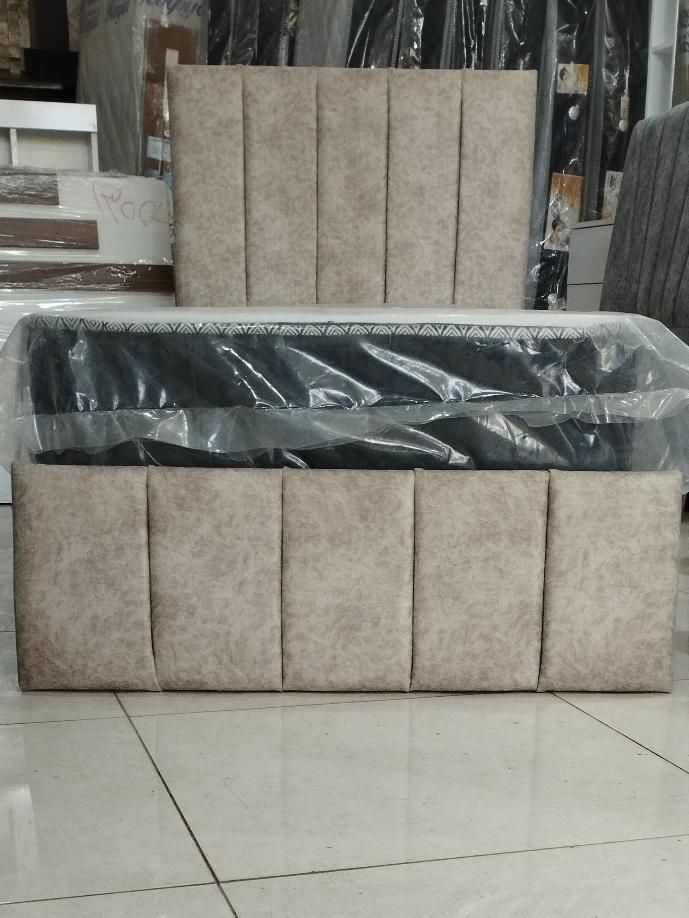 تخت خواب یک نفره چستر پارچه ای|تخت و سرویس خواب|خمینیشهر, |دیوار