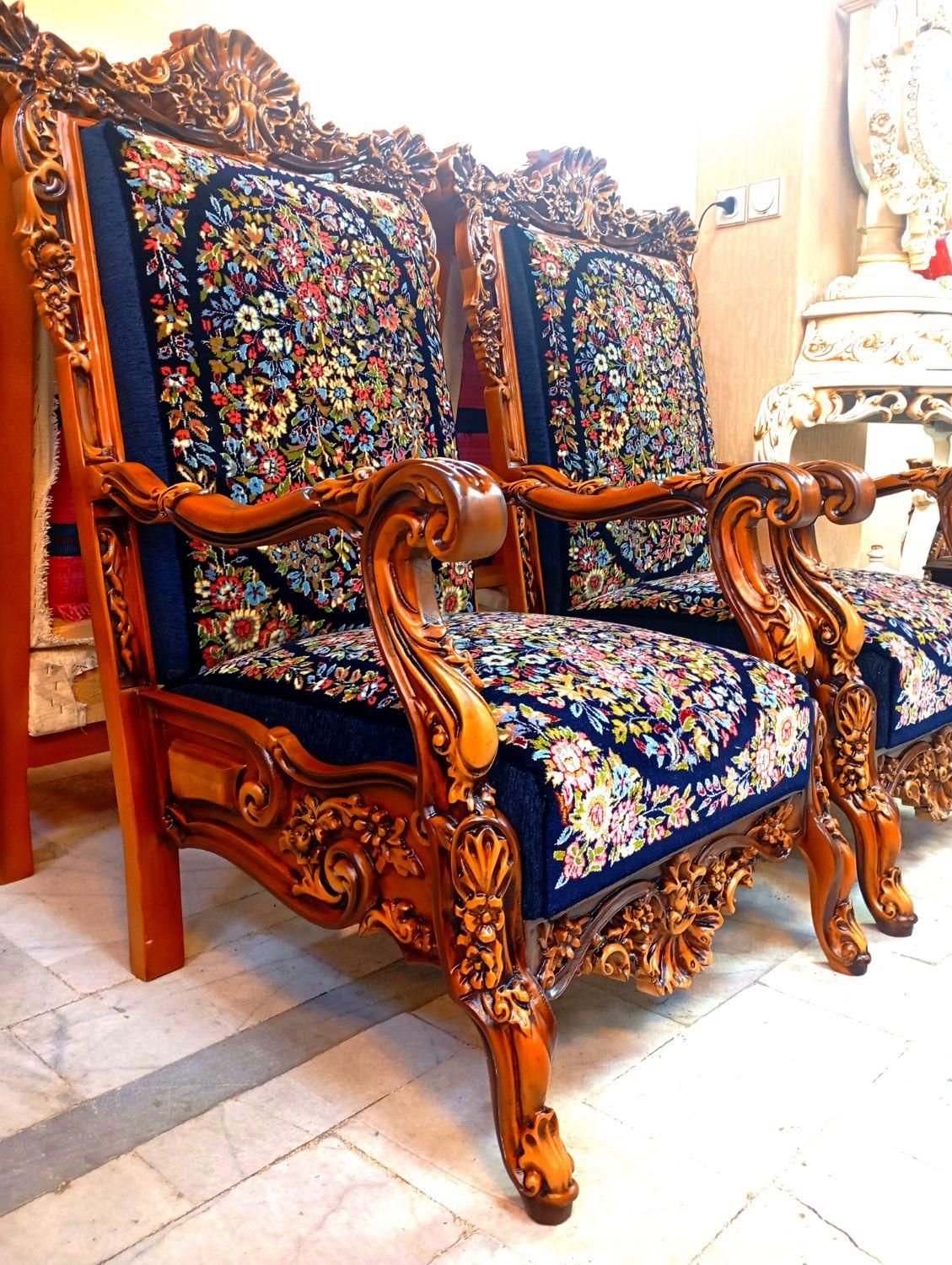 مبل قالی خواجو ۲۹|مبلمان خانگی و میز عسلی|کرمان, |دیوار