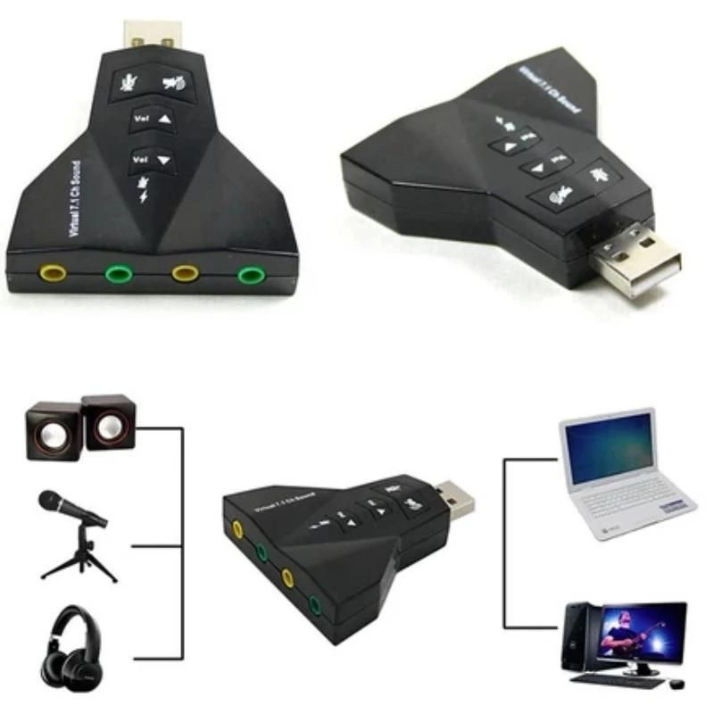 کارت صدای USB اکسترنال K-US9 با کیفیت عالی|قطعات و لوازم جانبی رایانه|تهران, شکیبا|دیوار