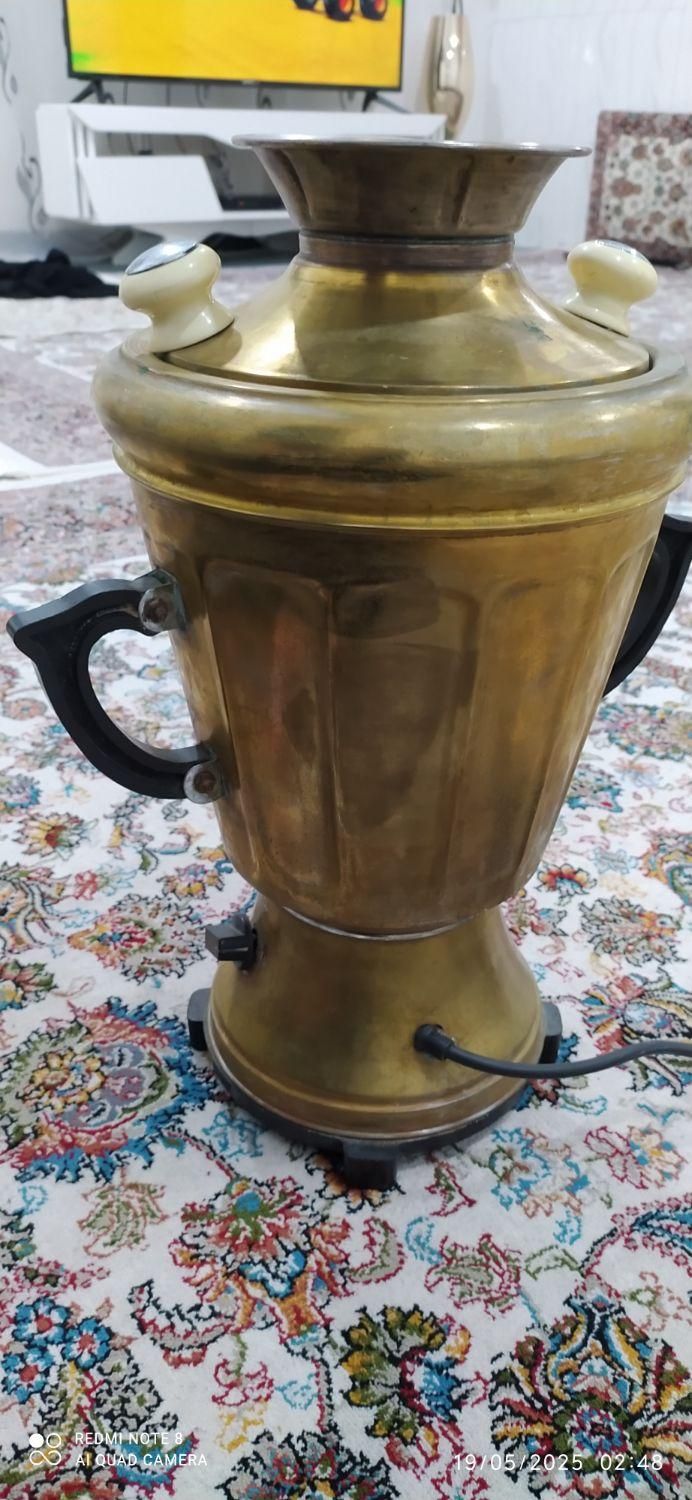فروش سماور برنجی برقی|سماور، چای‌ساز، قهوه‌ساز|مریوان, |دیوار
