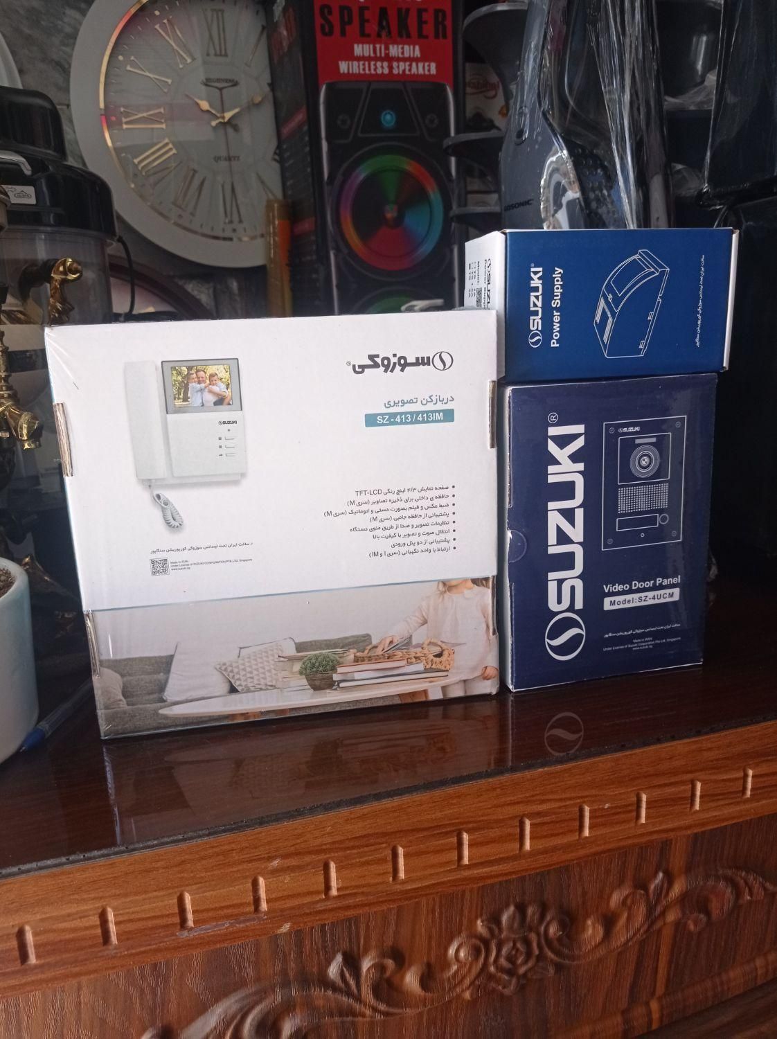 آیفون تصویری5اینچ سوزوکی ژاپن|مصالح و تجهیزات ساختمان|بروجرد, |دیوار