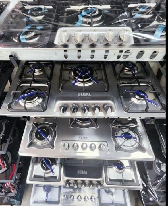 o8 اجاق گاز رومیزی توکار صفحه استیل چدن ساباف|اجاق گاز و لوازم برقی پخت‌وپز|رشت, رشتیان|دیوار