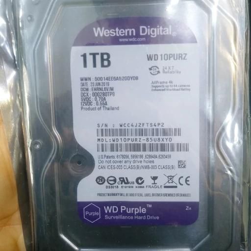 هارد اینترنال وسترن بنفش hdd|قطعات و لوازم جانبی رایانه|قزوین, |دیوار