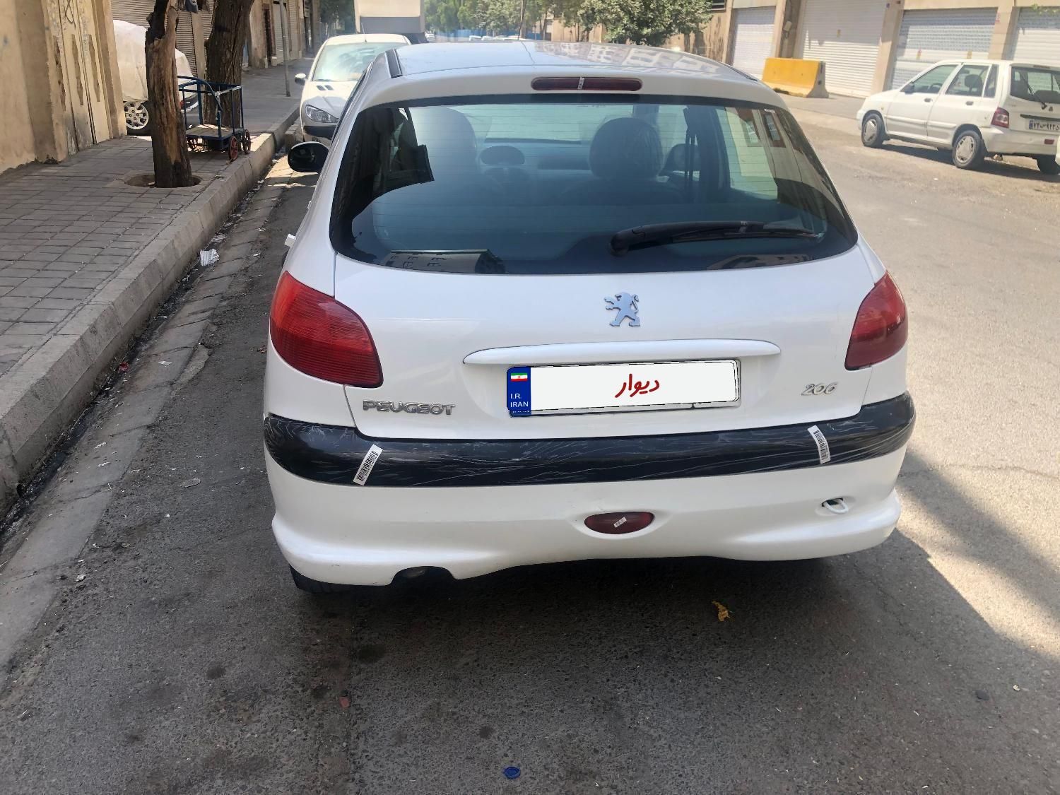 پژو 206 تیپ ۲، مدل ۱۳۹۱|خودرو سواری و وانت|تهران, عبدل‌آباد|دیوار