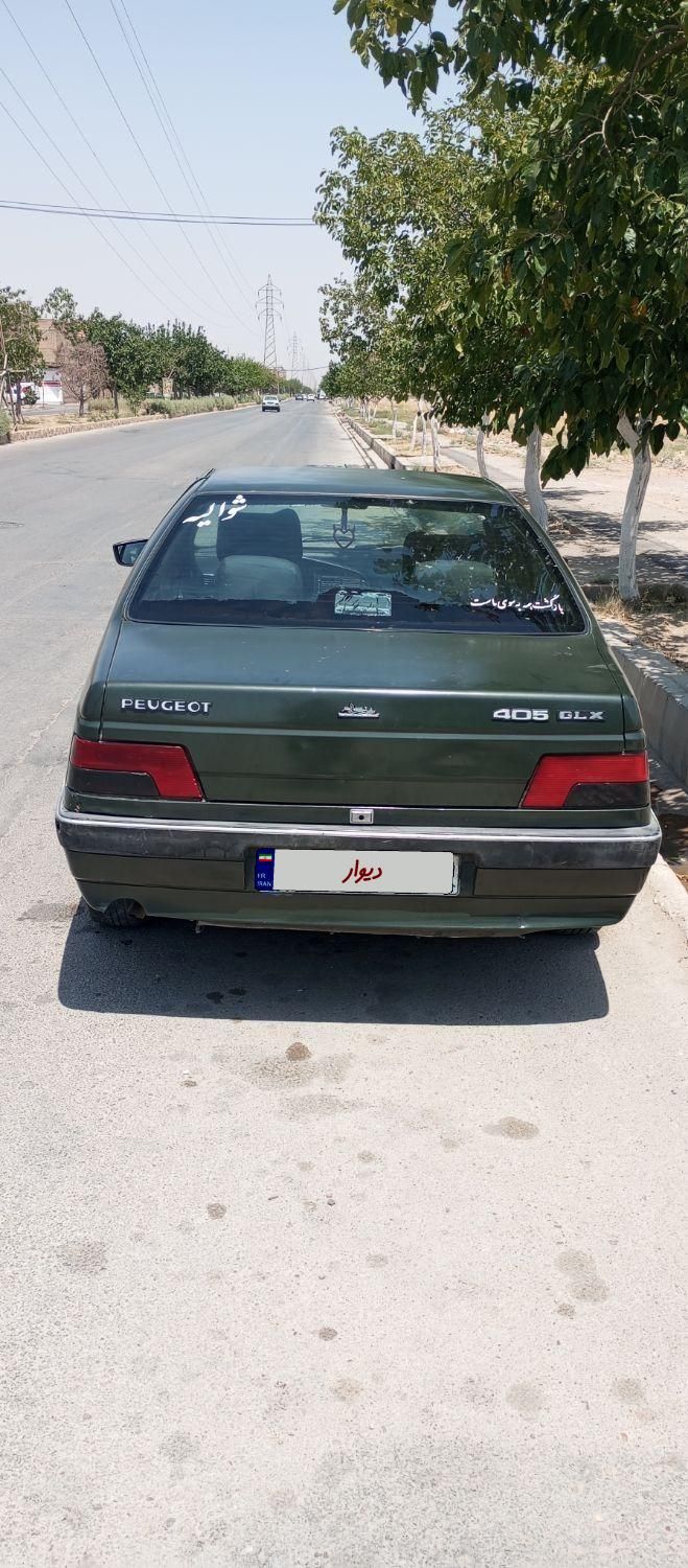 پژو 405 GLX - دوگانه سوز CNG، مدل ۱۳۸۱|خودرو سواری و وانت|شیراز, پانصد دستگاه ارتش|دیوار