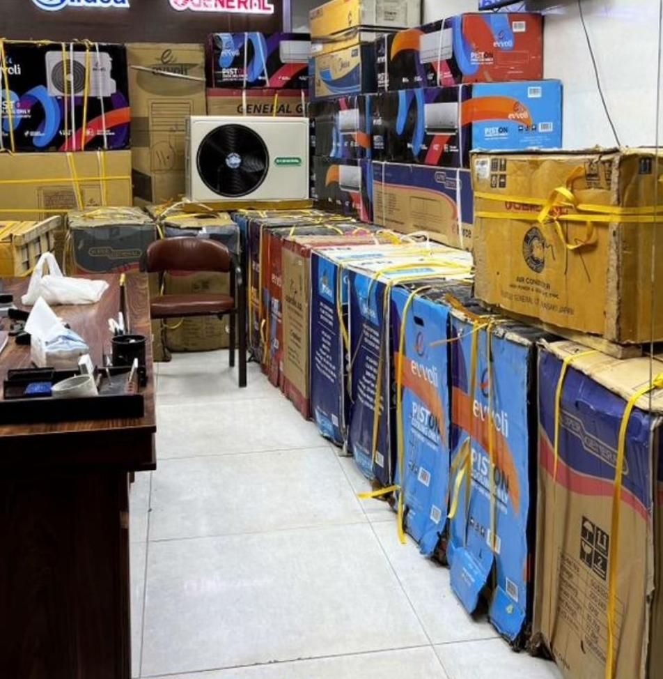 پخش انواع کولر دوتیکه اسپیلت ایستاده گازی پیستونی|کولر گازی و فنکوئل|شوش, |دیوار