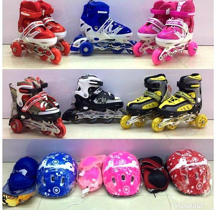 کفش اسکیت اسکوتر با ست کامل نو  وآکبند|دوچرخه، اسکیت، اسکوتر|تبریز, |دیوار