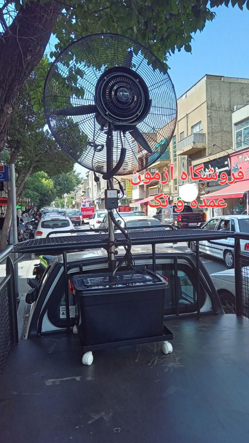 پنکه مهپاش فنگدا صنعتی خانگی مه پاش سایز ۷۵ دوکاره|پنکه و تصفیه‌کنندهٔ هوا|تهران, صادقیه|دیوار