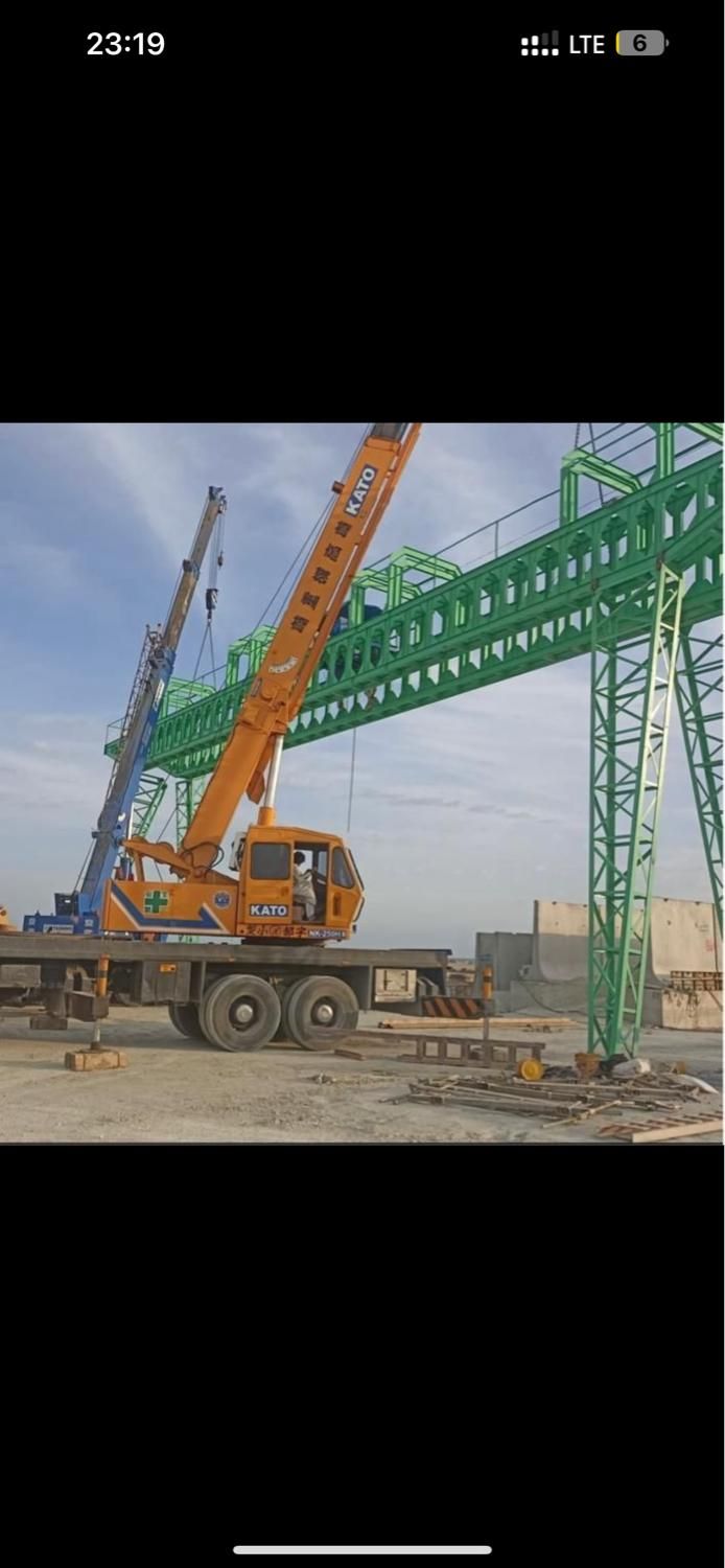 جرثقیل کفی دار و سنگین دکل بلند با اکیپ مجرب|خدمات حمل و نقل|چابهار, |دیوار