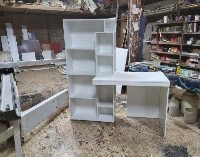 میز تحریر با کتابخانه عمودی|میز تحریر و کامپیوتر|مشهد, خواجه ربیع|دیوار