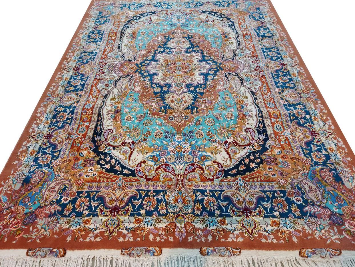 فرش دستبافت جفت 9 متری طرح سالاری|فرش|مشهد, امام رضا (ع)|دیوار